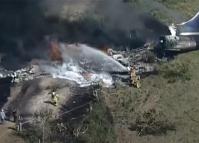 سانحه برای هواپیمای مک دانل داگلاس آمریکا در حومه تگزاس با 21 سرنشین