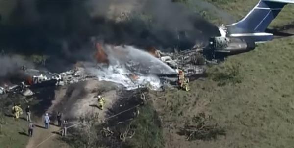 سانحه برای هواپیمای مک دانل داگلاس آمریکا در حومه تگزاس با 21 سرنشین