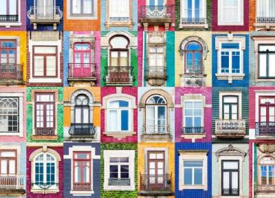 پنجره های ساختمان های جهان؛ دریچه ای به سوی رنگ و هویت متفاوت