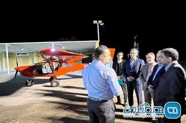 ضرغامی نخستین مرکز گردشگری هوایی در استان بوشهر را افتتاح کرد