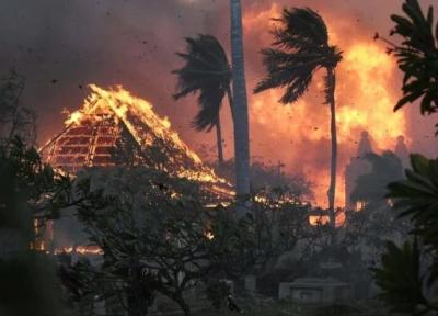 آتش سوزی مرگبار هاوایی؛ اینجا جهنم واقعی است، مردم خود را به داخل اقیانوس می اندازند