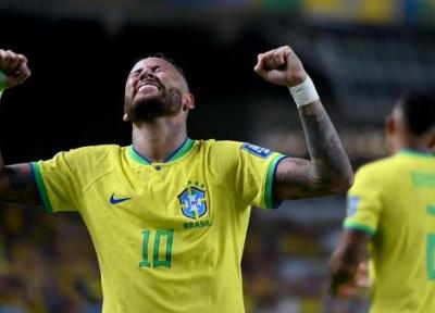 جاودانگی نیمار در تیم ملی برزیل؛ عبور از پادشاه
